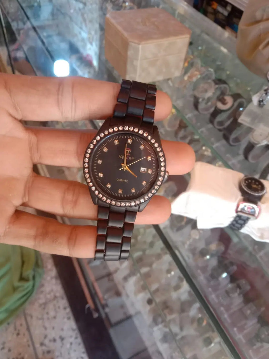 Couple Stainless steel Quartz Watch pack of 2